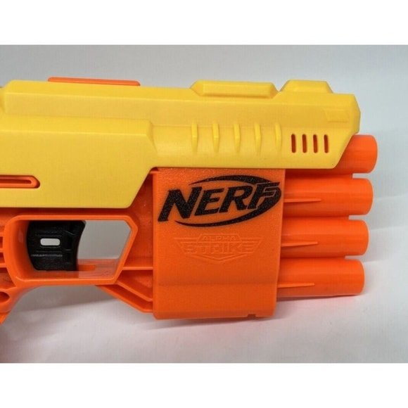 Nerf Alpha Strike Fang 4 Shot With Nerf Alpha Strike Stinger Sd- 1 Blaster EUC - Picture 6 of 12
